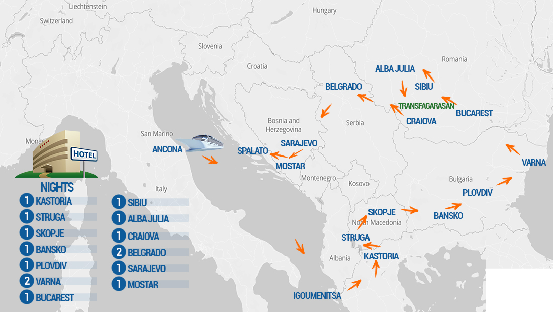 Dal Mediterraneo Al Mar Nero 2026 Mappa